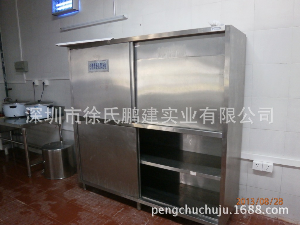 信息学院不锈钢厨房设备完工图