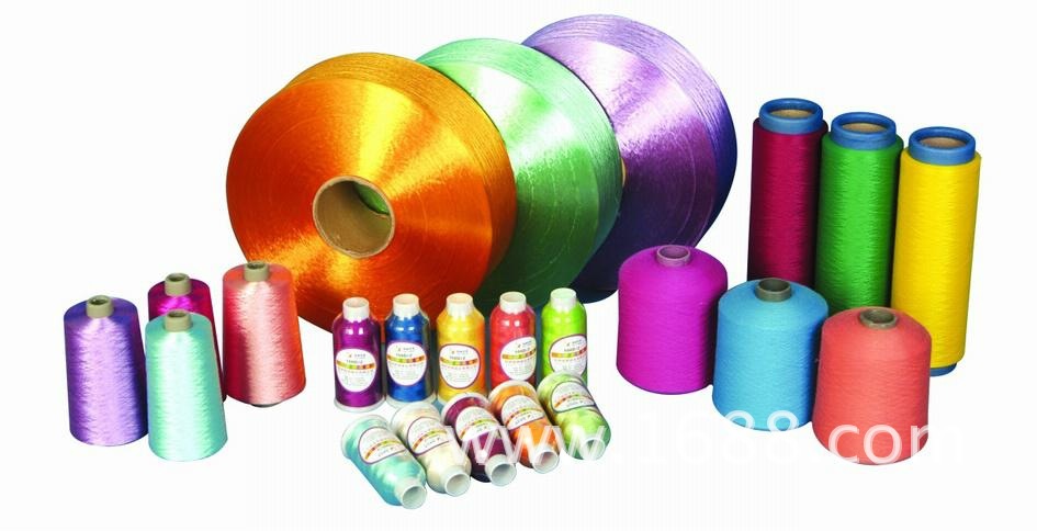 滌綸有色絲 電腦繡花線專用絲