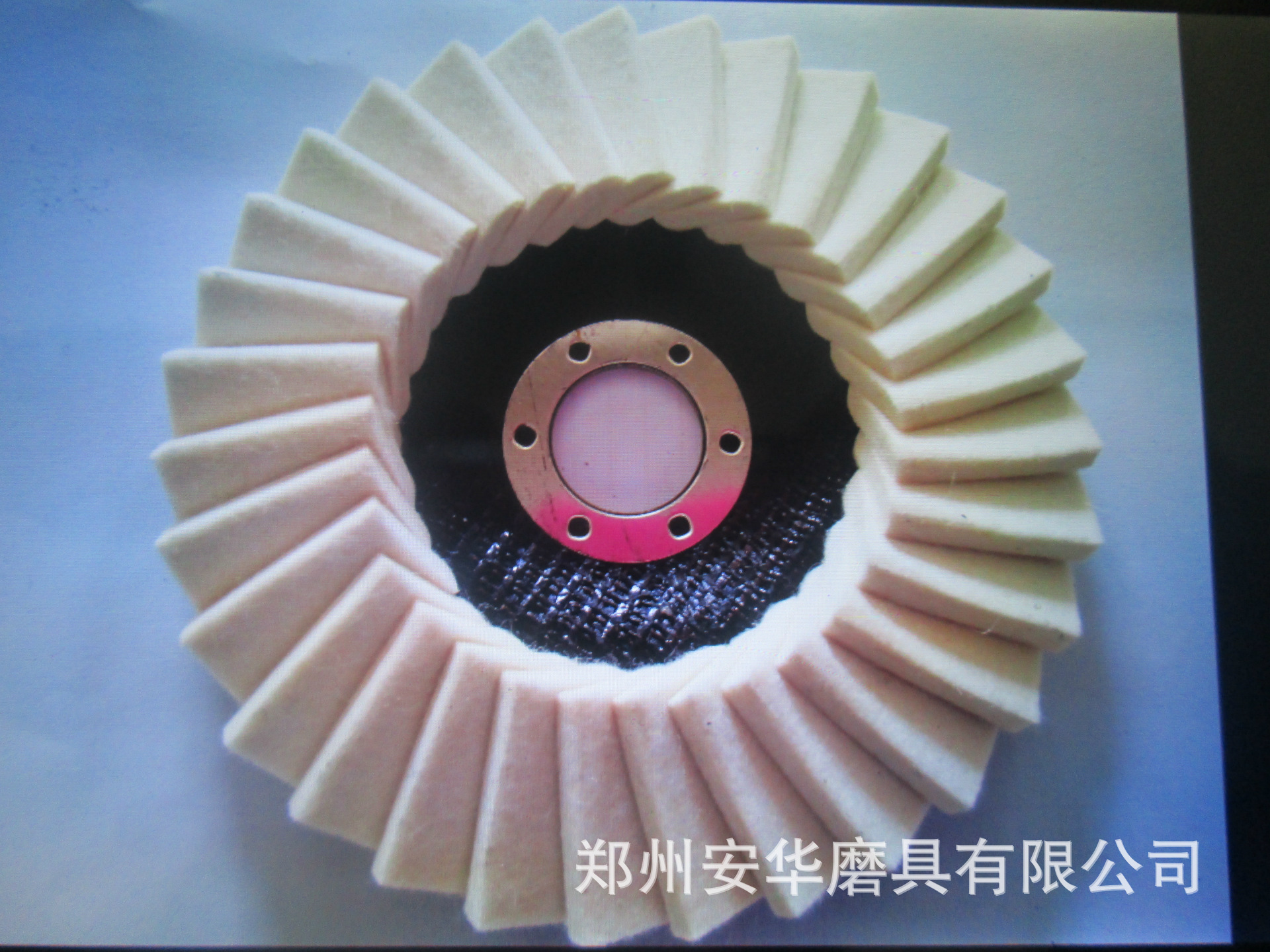 进口羊毛百叶轮125x22