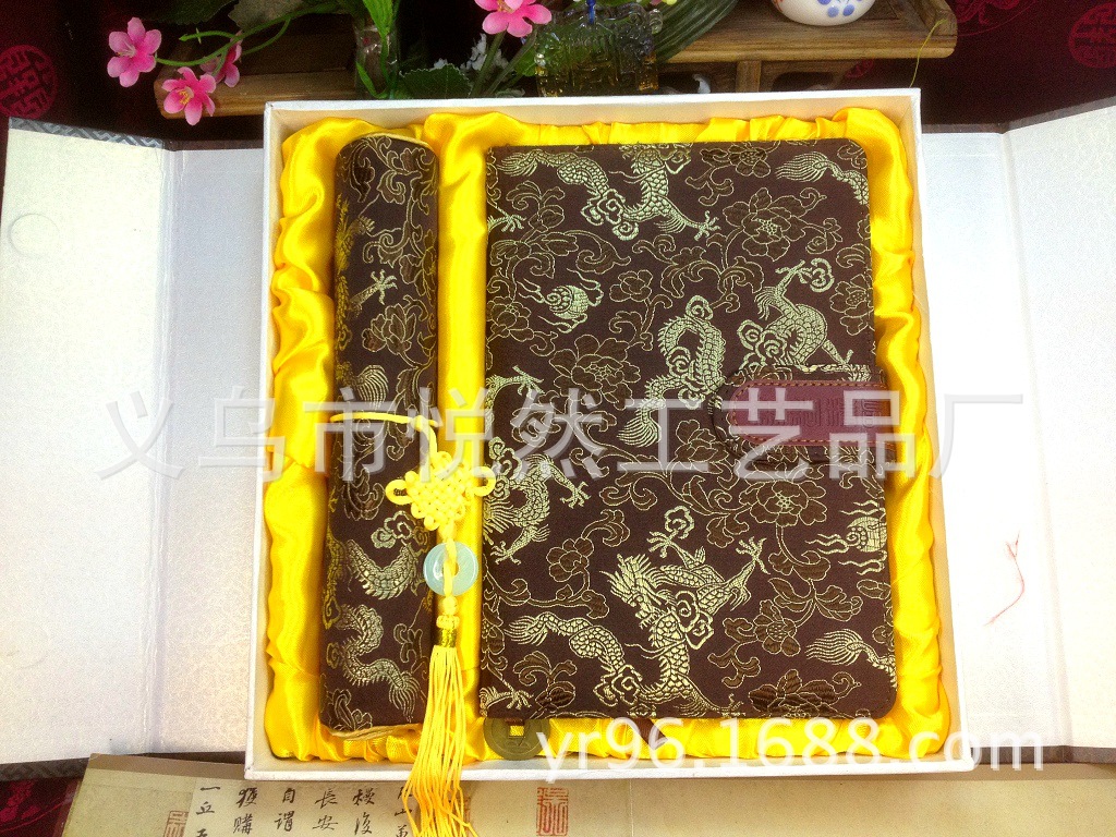 丝绸记事本笔记本鼠标垫杭州苏州上等礼品