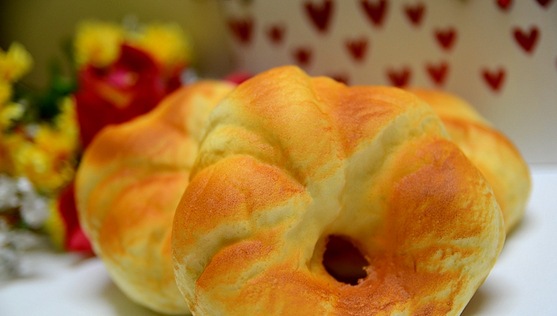 仿真食物食品玩具面包蛋糕牛角包模型儿童过家家玩具橱窗摆设品1