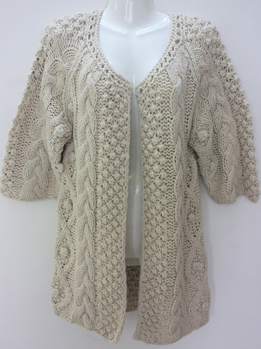 批发采购女式<em>毛衣</em>-2014春装<em>韩版</em>新款棒针<em>手织</em>