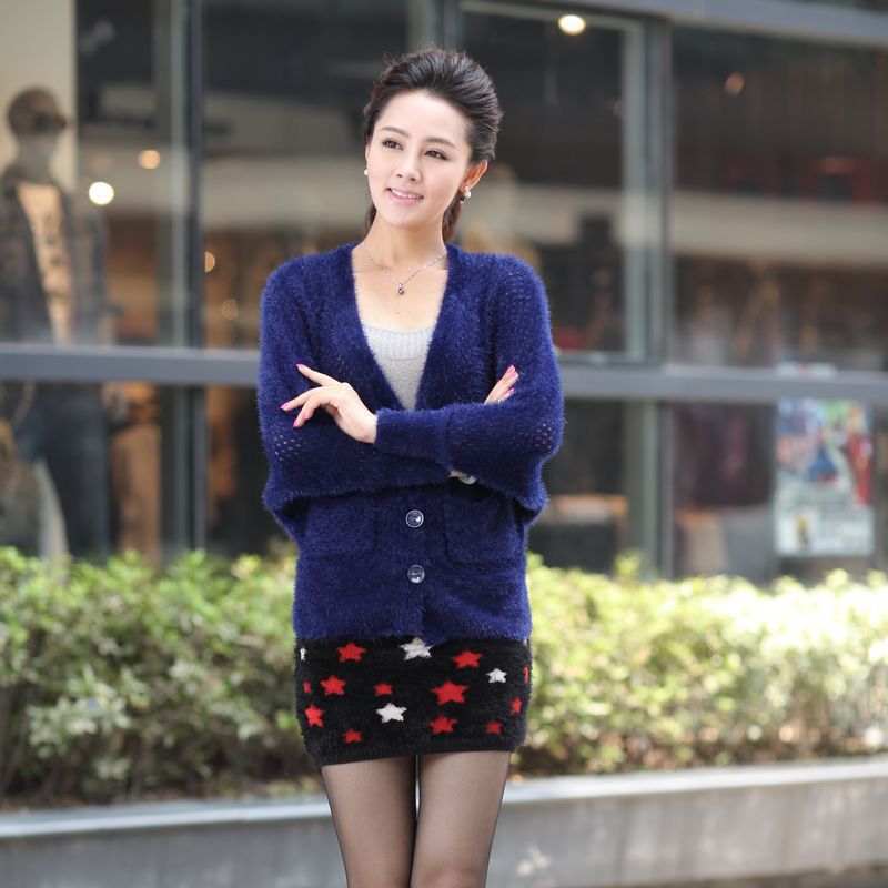 <em>哥弟</em>女装春秋冬正品女士羊绒衫<em>小开衫</em>女式<em>羊毛</em>