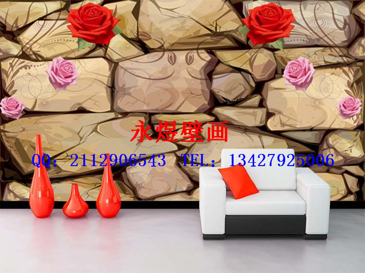 高雅立体玫瑰花 (3)