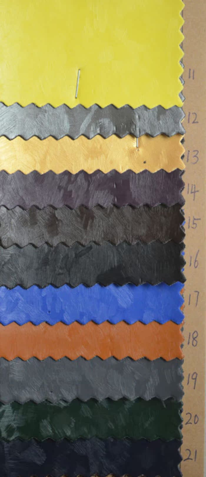 合成革-2014最新磨花PU 装饰盒子皮革 眼镜革