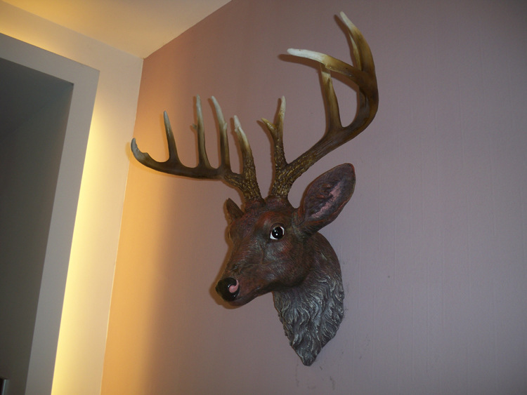 鹿头-壁挂(仿真效果)