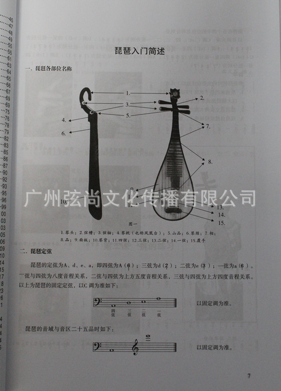 书籍-基础教程 从零开始琵琶入门新编教程 入门