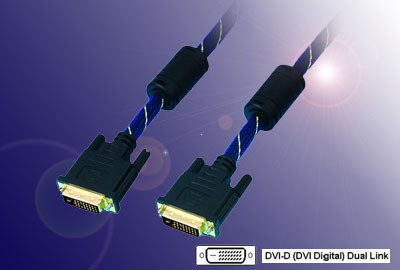 DVI(24+1)M-M(带网)