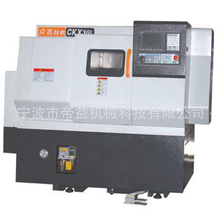 厂家专业供应众鑫高效能数控机床CKX32L线轨斜床数控车床