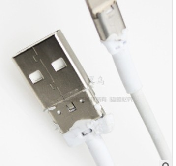 iphone5\/5S原装认证数据线 苹果5内模铁片MF