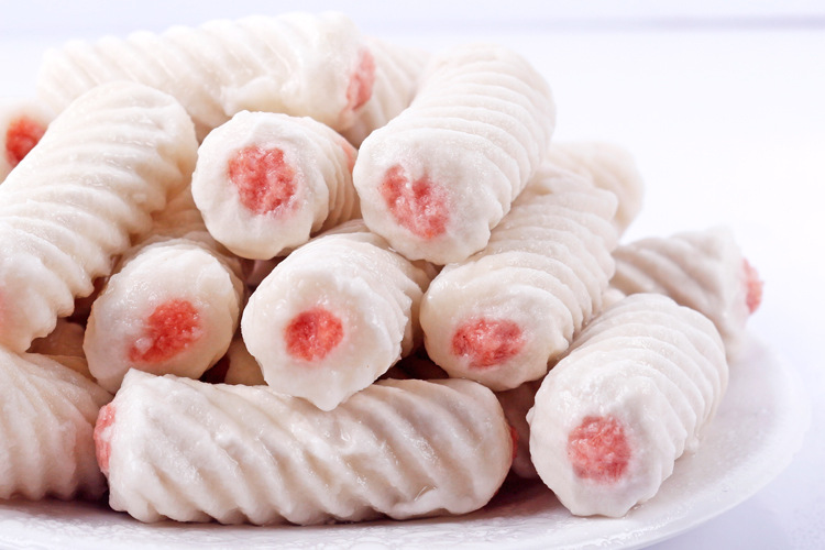 鱼肉卷 淡水丸 鱼制品 鱼丸系列 火锅料 烧烤料厂家直销 批发代理