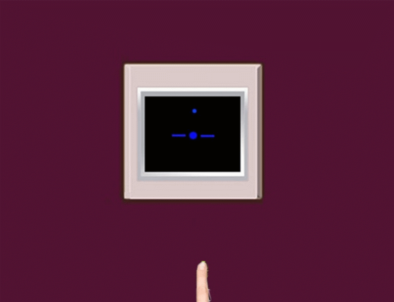 二路遥控墙壁开关 开冂亮灯门控开关 免布线随意贴墙壁开关