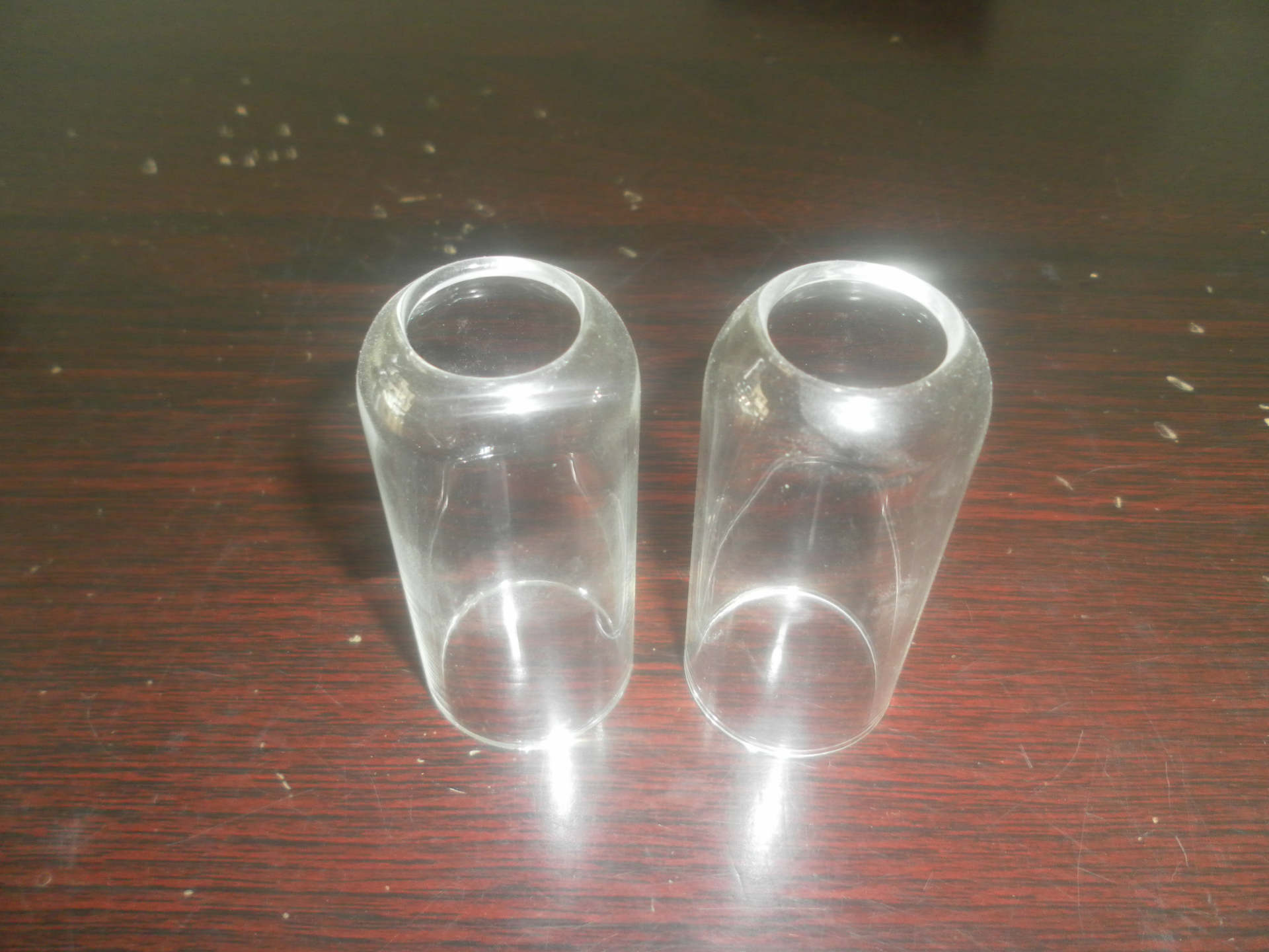 高硼硅玻璃管圆顶开孔,直径33mm,东莞厂家大量供应