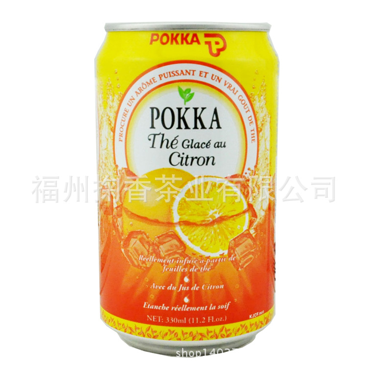 05POKKA牌柠檬味冰红茶饮料1