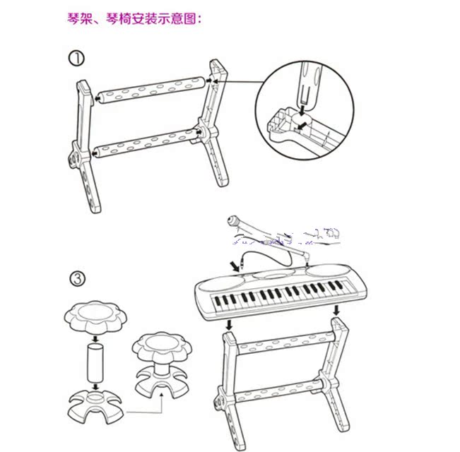 最热销新品37键儿童多功能电子琴玩具麦克风热卖品婴幼新奇特教具