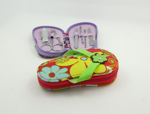 指甲剪、钳、刀-拖鞋形状指甲7件套 套装 指甲