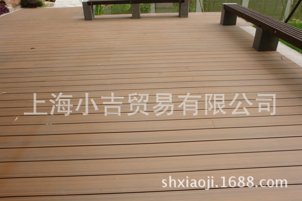 木塑材料-柚木色塑木 户外地板 防水地板(长度