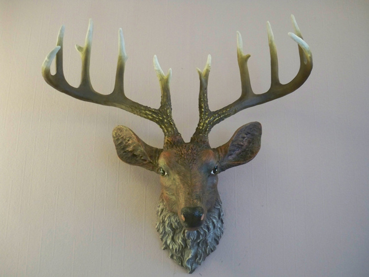 鹿头-壁挂(仿真效果)