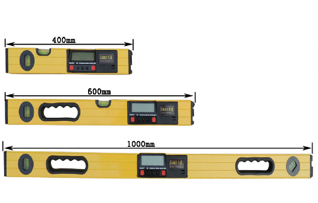 0600mm数显水平尺带红外线激光带磁性多项功能电子水平尺