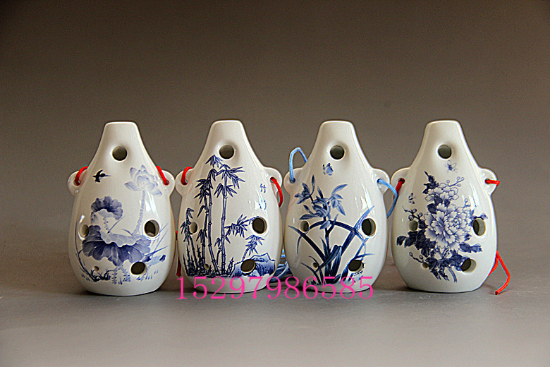 吹奏类乐器-景德镇陶瓷笛子古韵六孔AC陶笛 6