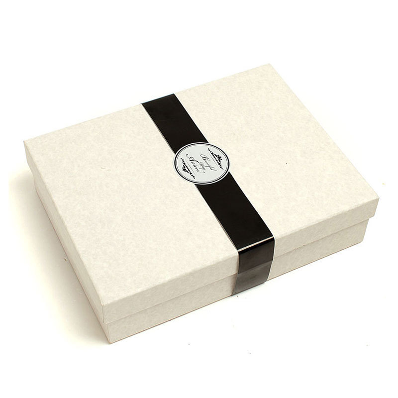 高档礼品包装盒 典雅高贵灰色礼盒长方形单盒中号cb14-42(2)中号