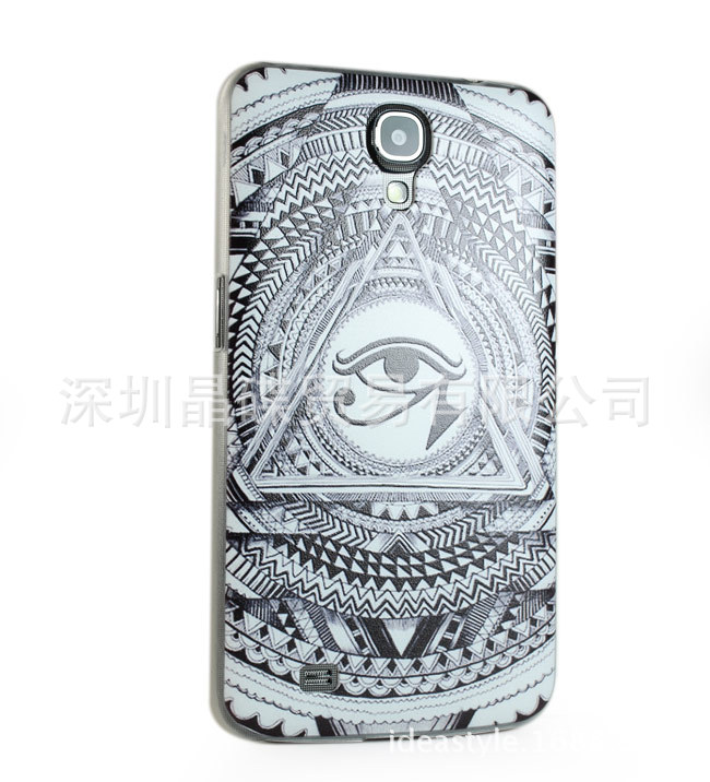 3 i9200 埃及眼彩绘保护壳,浓浓的异国风插画图腾,每个开孔精准到位