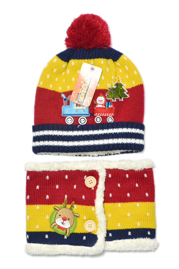 批发采购帽子-尚选 冬季新款棉帽 针织婴儿帽小