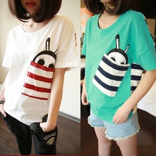 批发采购女式T恤-<em>蘑菇街少女装</em>闺蜜装姐妹装夏
