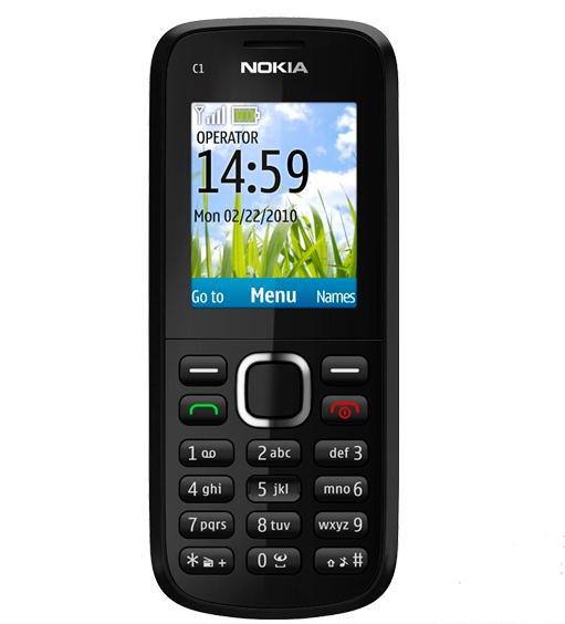 手机-诺基亚 C1-02 原装正品老人学生工作手机