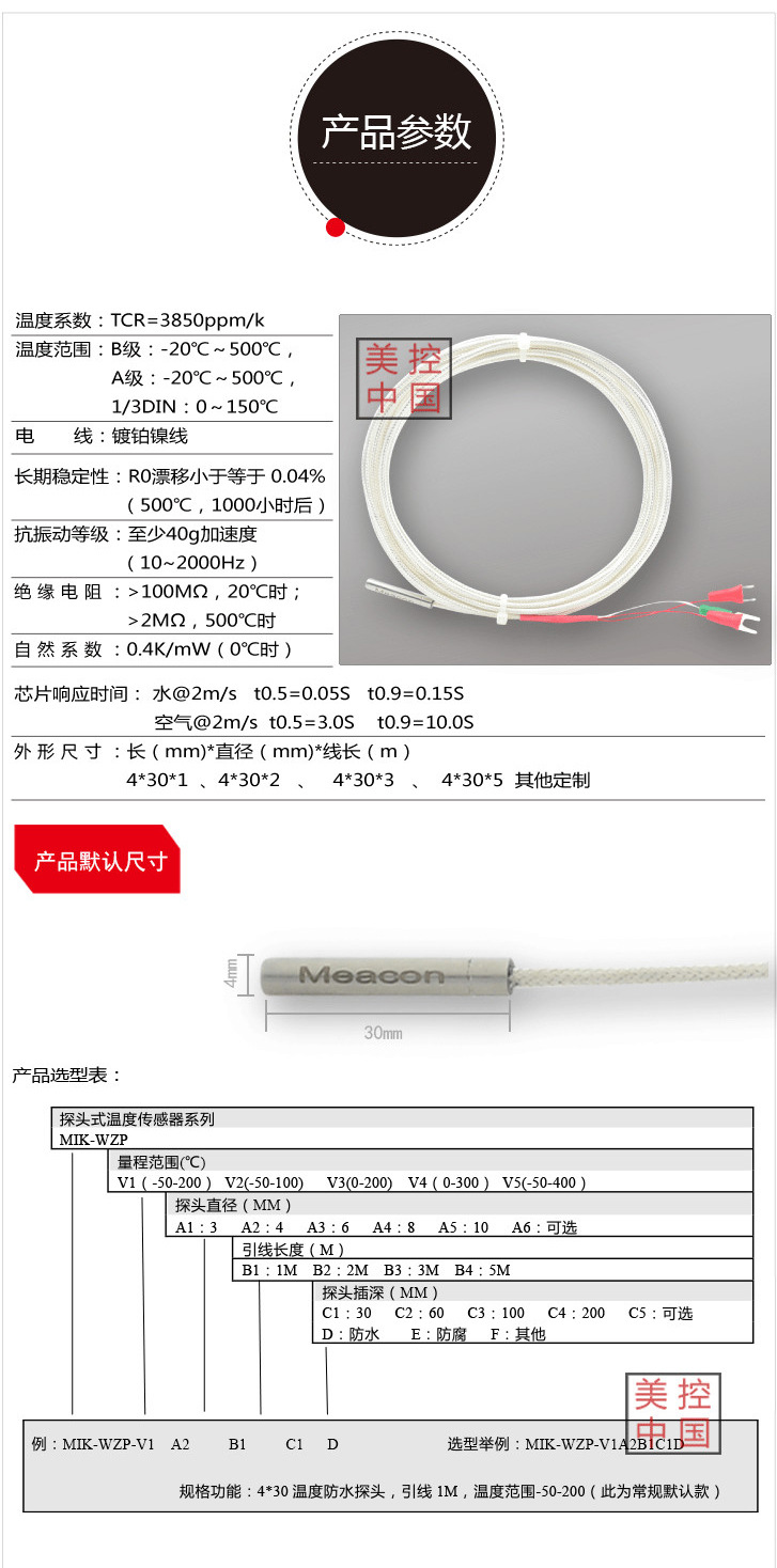 PT100探頭0