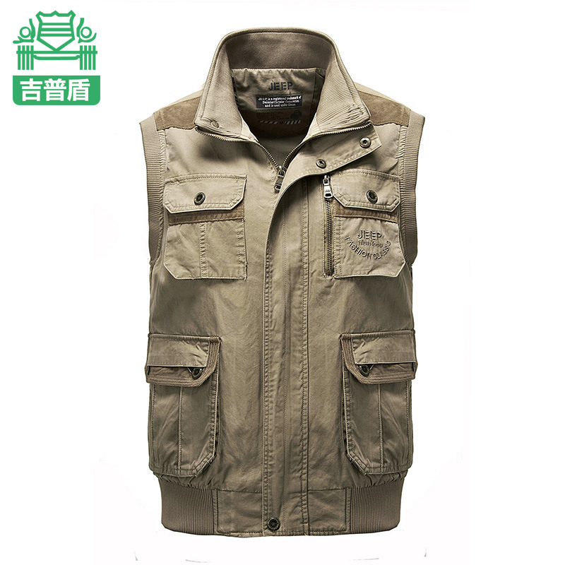 秋冬新款nianjeep<em>吉普盾马甲</em> 男式休闲户外 全