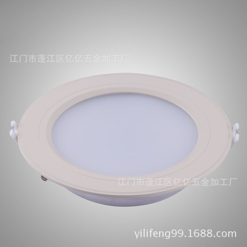 LED筒灯 LED筒灯4014芯片草帽筒灯厂家直销H015-1喷白色边
