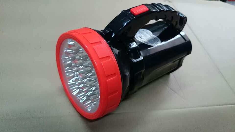 照明电筒 批发霸诺bn-1901 大功率led手提灯 家用户外探照灯充电式