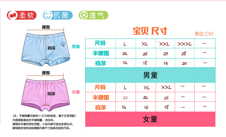 女童内裤 可爱小孩平角内裤 儿童卡通莫代尔内裤 厂家直销 批发