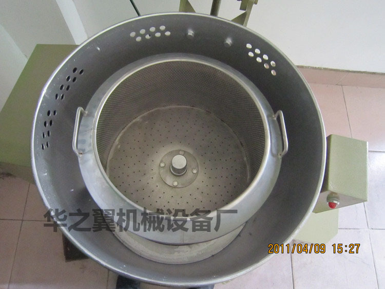 热风脱水机内部