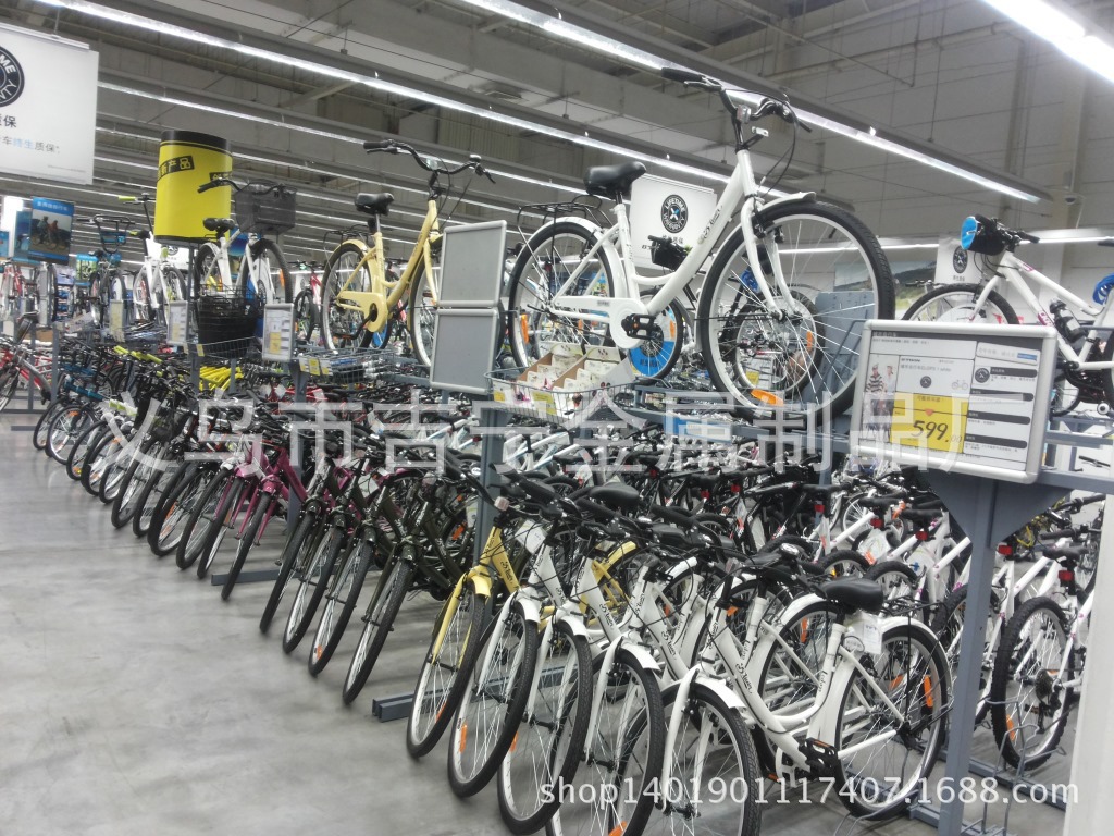 厂家直销 超市大卖场自行车架 支车架 单车展示架