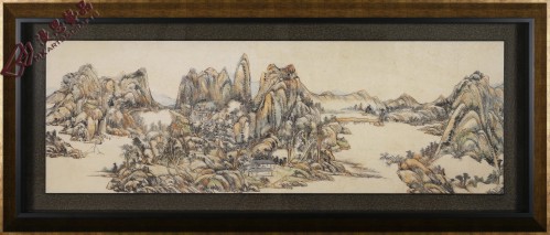 王原 麓台南山积翠长卷(局?
