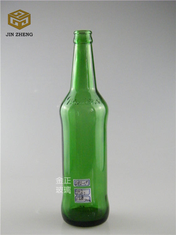 厂家供应 专业生产500ml优质绿色玻璃啤酒瓶