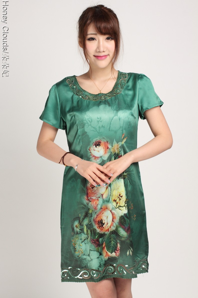 朵朵妃2014夏季通勤单件<em>中长款</em>雪纺<em>包臀裙子</em>