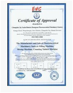 ISO90012000質量認證體系