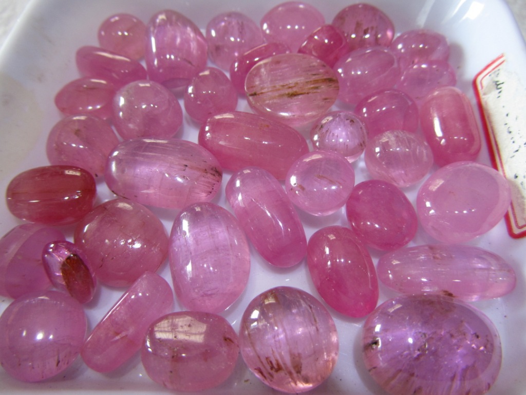 缅甸好货低价便宜不贵粉红色漂亮碧玺