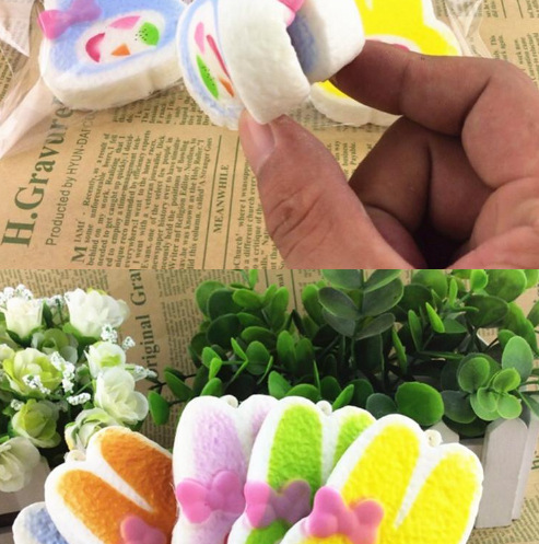 美味诱惑日式卡通兔子头蛋卷土司手机挂件squishy 软