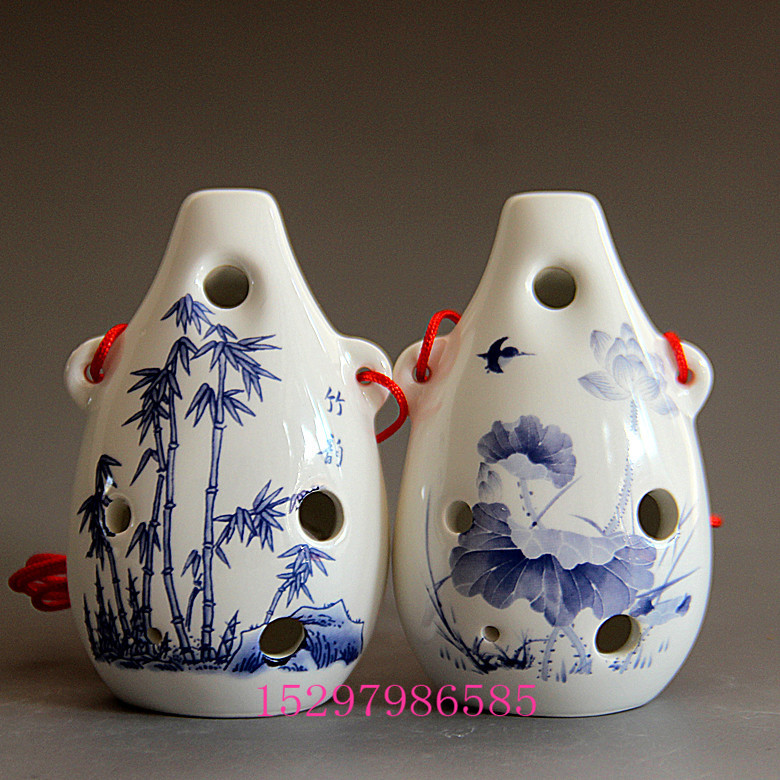 吹奏类乐器-景德镇陶瓷笛子古韵六孔AC陶笛 6