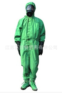 连体式 分体式 防毒衣 迷彩军用防化服 - 连体式