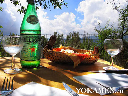 意大利進(jìn)口圣培露充氣天然礦泉水 批發(fā) 若堿性水750ml*12整箱起批