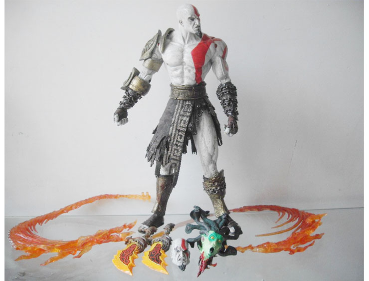 叶原动漫 NECA 12寸战神 奎托斯 混沌之刃 提