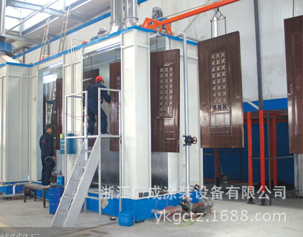 涂装生产线-供应浙江防盗门喷塑喷流水线-涂装