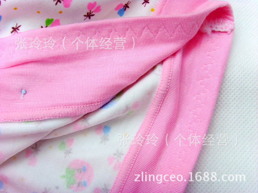 爱念新款儿童内裤 好面料<em>超</em>柔软莫代尔<em>女孩</em>平