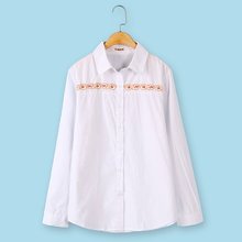 找相似款-2014<em>春季</em>新款<em>日系</em>清新刺绣小翻领纯