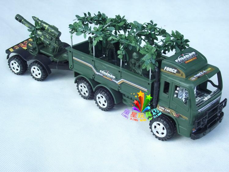 惯性军车卡车战车模型 火箭炮\/导弹发射车军事